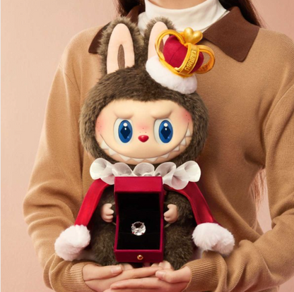 1STLABUBU Pop Mart The Monster Labubu Let's Checkmate Plush Doll