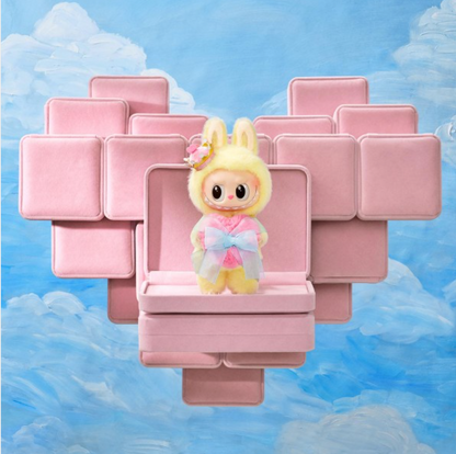1STLABUBU THE MONSTERS Let's Checkmate Series-Vinyl Plush Hanging Card