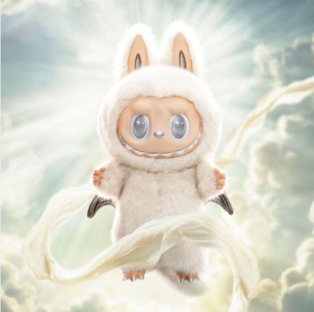 1STLABUBU THE MONSTERS - ANGEL IN CLOUDS Vinyl Face Doll