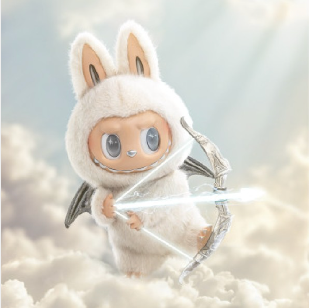 1STLABUBU THE MONSTERS - ANGEL IN CLOUDS Vinyl Face Doll