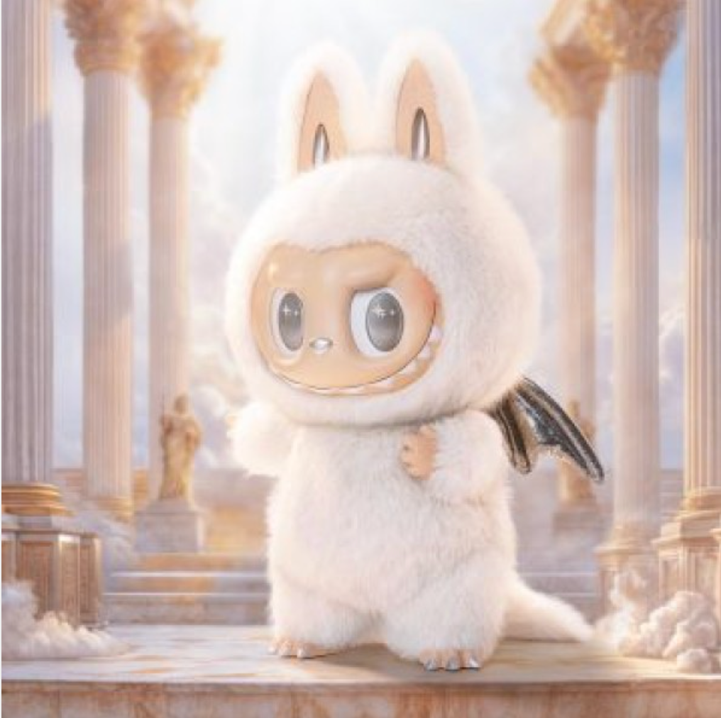 1STLABUBU THE MONSTERS - ANGEL IN CLOUDS Vinyl Face Doll