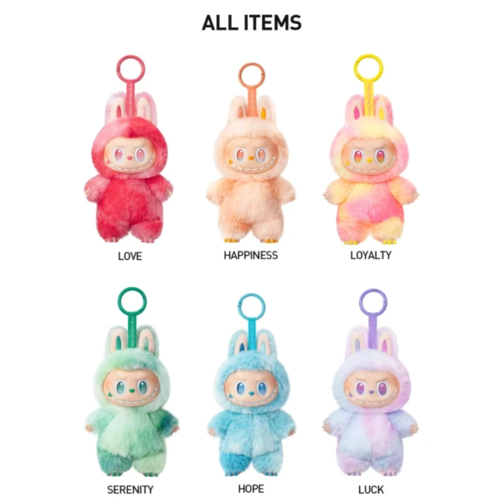 1STLABUBU Pop Mart Labubu The Monsters Big into Energy Series Vinyl Plush Pendant