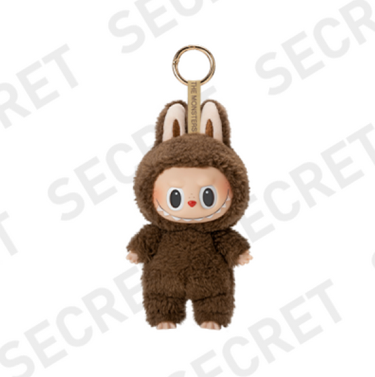 1STLABUBU Pop Mart Labubu The Monsters Tasty Macarons Chestnut Cocoa Vinyl Plush Pendant（Hidden style）