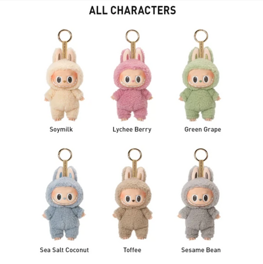 1STLABUBU Pop Mart Labubu The Monsters Tasty Macarons Vinyl Plush Pendant